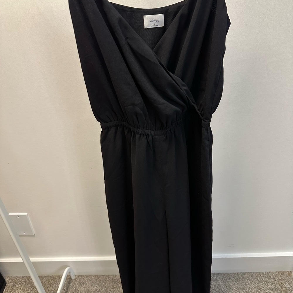 Wilfred Black Maxi Dress